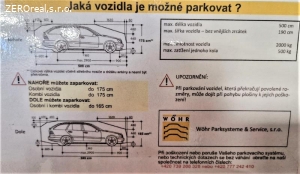 Pronájem garážového stání v centru Brna 15 m2